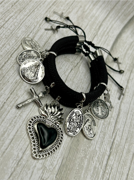 Sacred Heart Shiny Bracelet