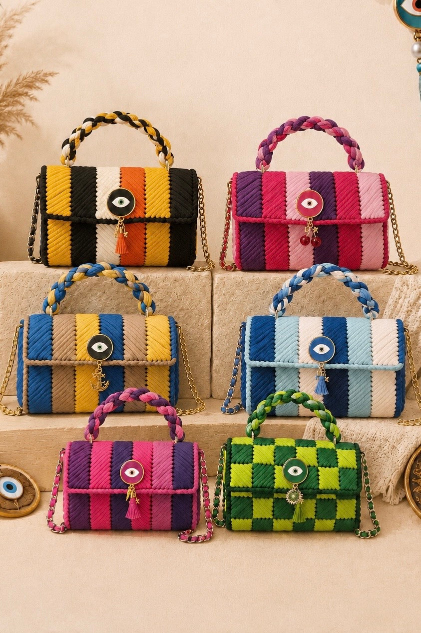 Evil Eye Handmade Bags